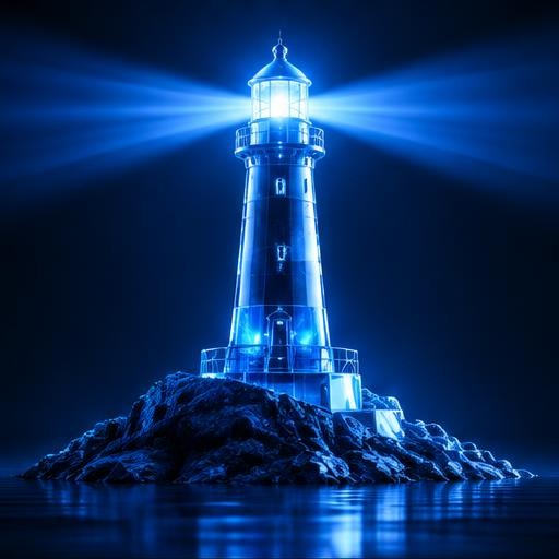 Blue light illustration of professionals collaborating, accompanying the section Who We Are Looking For