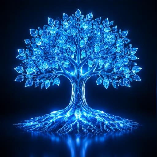 Blue light illustration of professionals collaborating, accompanying the section From Career Success to Professional Legacy